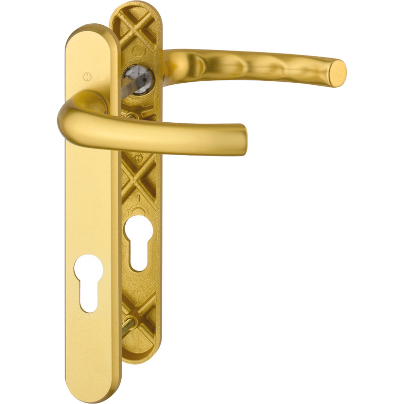 Right Door Handle, aluminium gold