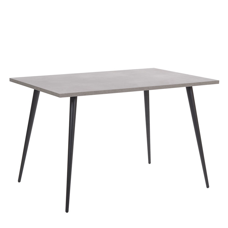 Cary Rectangular Dining Table, H76 x L120 x W80cm, Grey