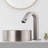 FontanaShowers Ceramic Oval Vessel Bathroom Sink with Faucet