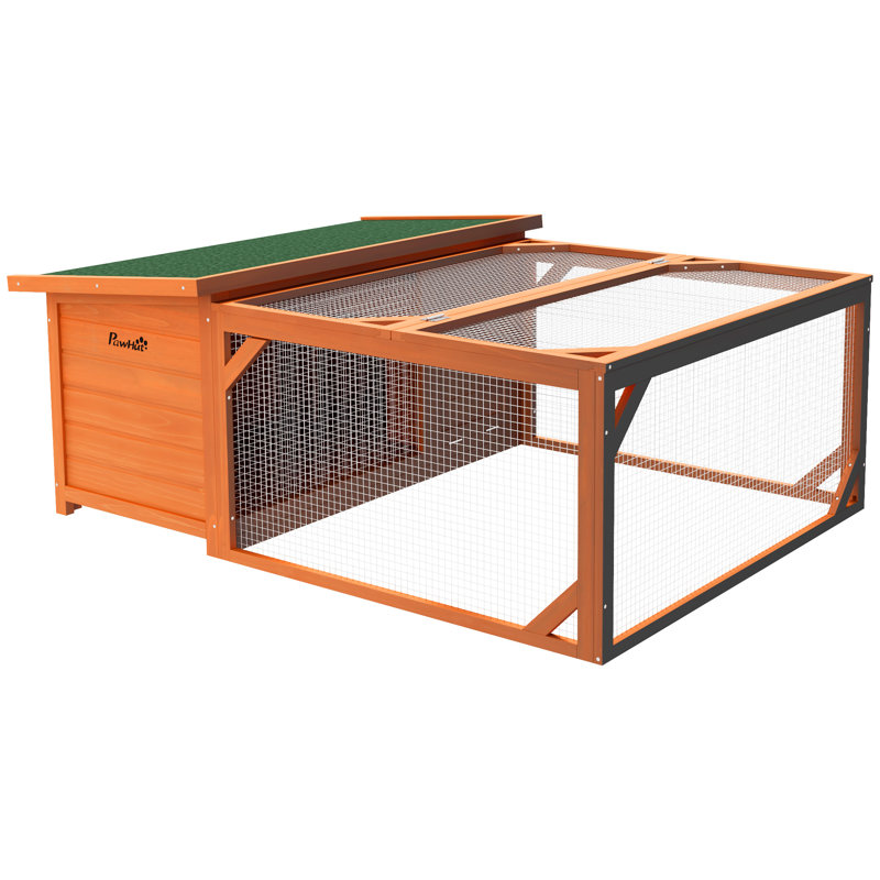 Tariq Weather Resistant Rabbit Hutch