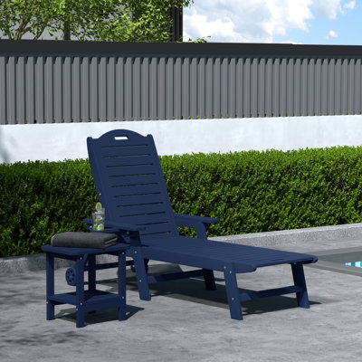 Ensemble de chaises longues inclinables 2 pièces Brighton