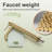 Elevated Modern Single - Handle Bathroom Faucet Featuring Geometric Cut Decor-124871832-124871835