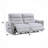 Chenille Power Motion Sofa W/USB Port