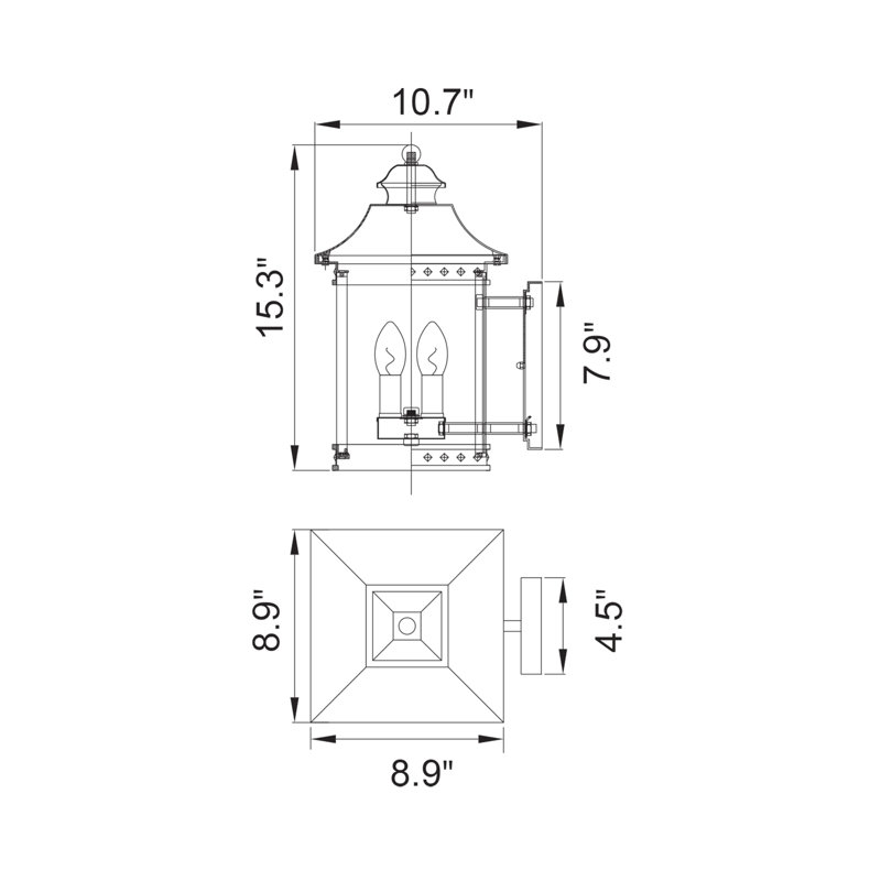 Applique murale Lexie
