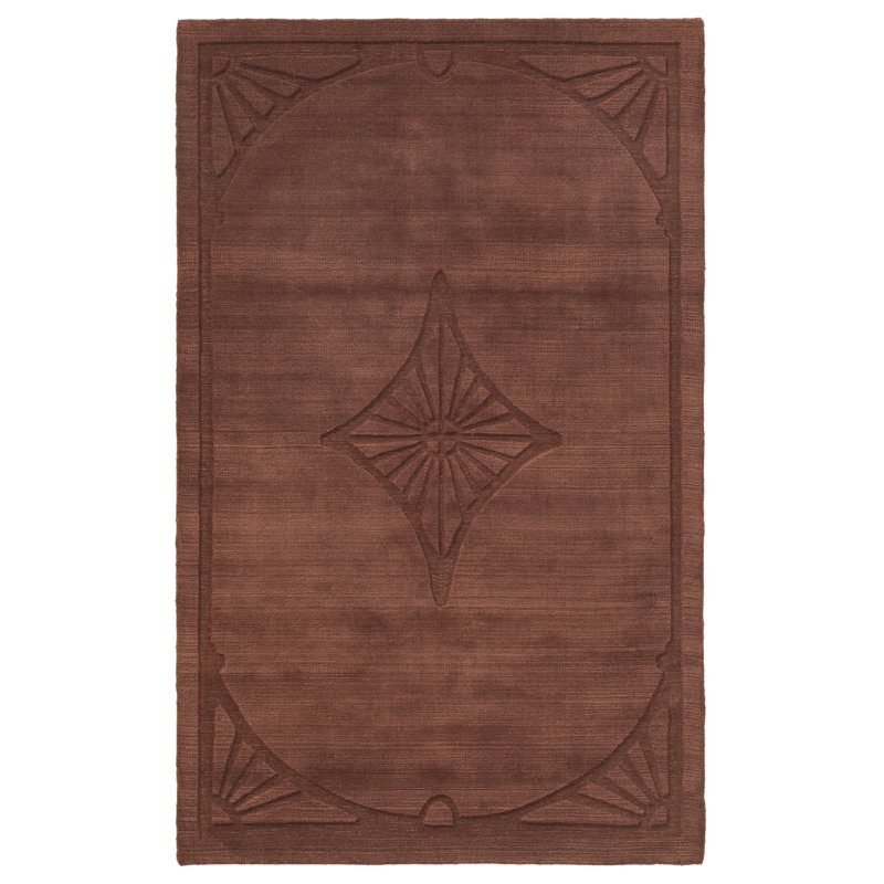 Hand Loomed Parlor Rug, Rectangle 5' x 8'