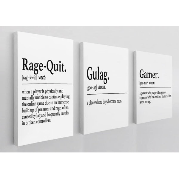 RAGE QUIT DEFINITION Meaning Digital Download Printable Wall -  Finland