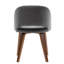 Chaise avec accoudoirs en velours Dahmari-2113951404
