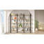 Angellyn 180cm H x 219.6cm W Bookcase
