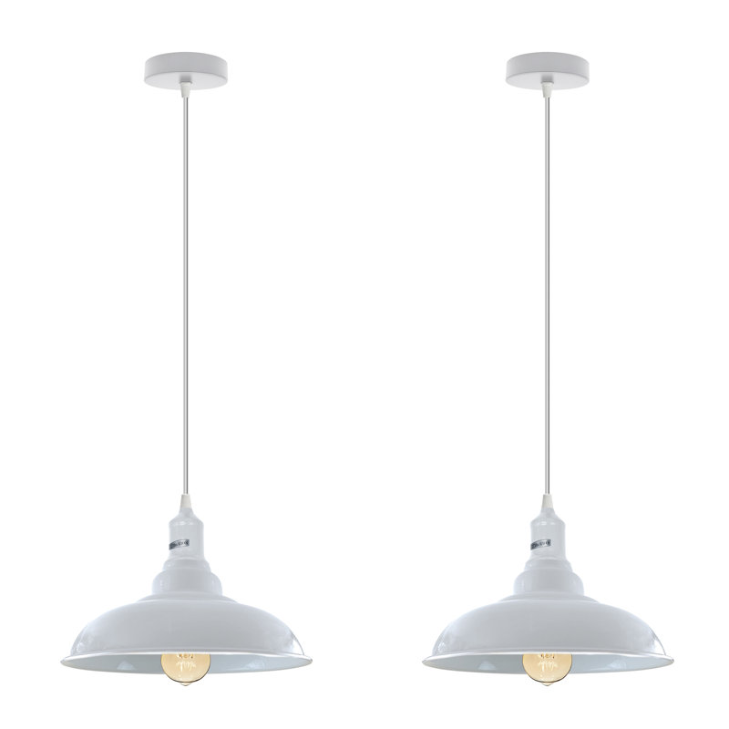 Adaria 1 - Light Dome Pendant, White