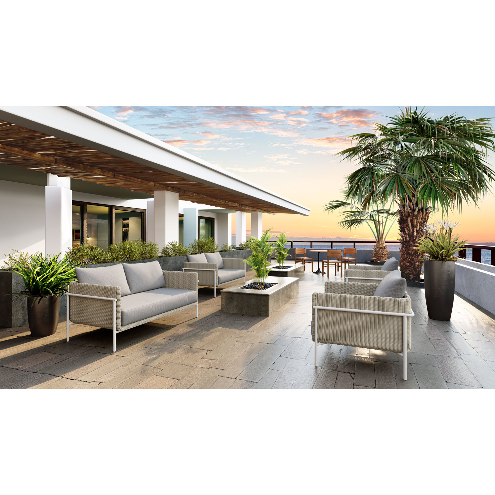Morriston 59" Patio Loveseat