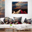Long Exposure Circulation - Coussin imprimé abstrait