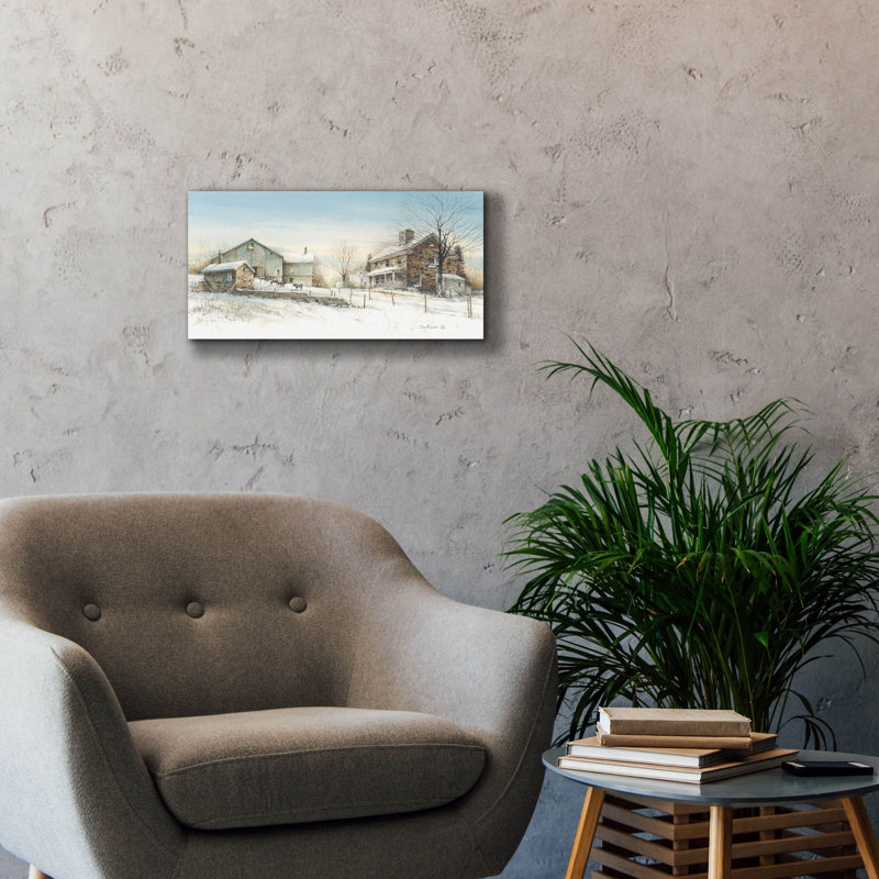 «April Morning» par John Rossini, estampe numérique sur toile, H 12 po x l 24 po x P 0,75 po