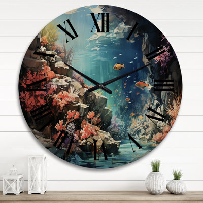 Solid Wood Wall Clock