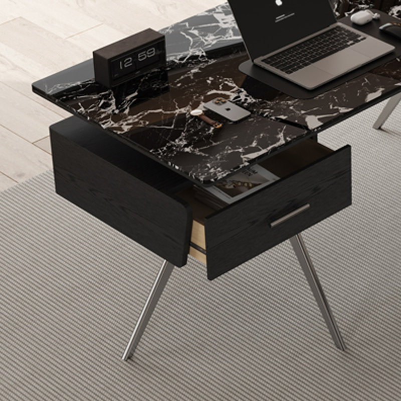 Bureau luxueux et moderne, H 29,53 po x l 62,99 po x P 27,56 po