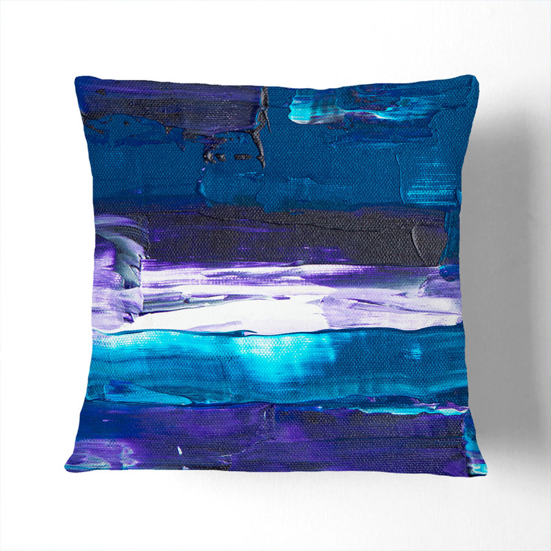 Square Throw Cushion, Black, 55 x 55 cm