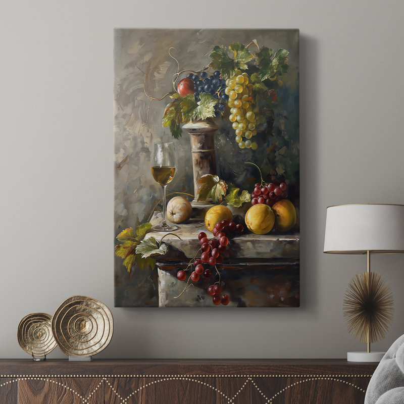 FLORAL Series DCCXXXI -Custom Wrapped Gallery Cavas, 18" H x 12" W