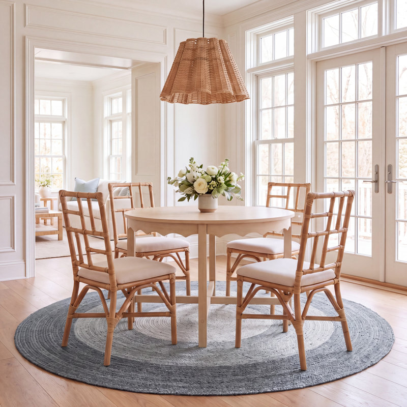 Wampler Hand Woven Performance Rug, Round 8'