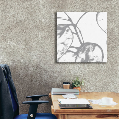 «Silver Dollars 1» par Erin Clark, art mural sur toile