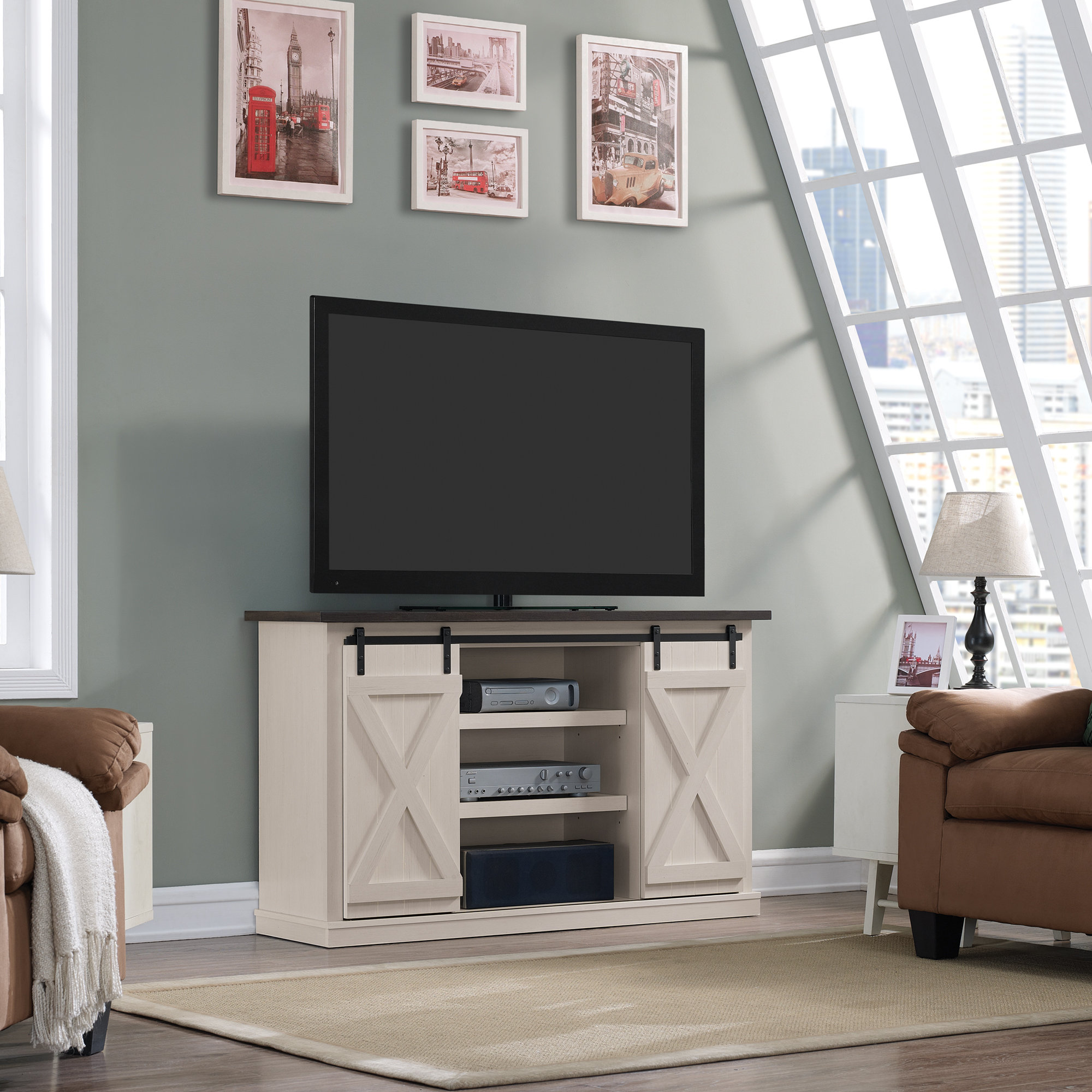 Three Posts™ Lorraine TV Stand for TVs up to 60" & Reviews Wayfair