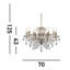 Alize 8 - Light Candle Style Chandelier-99060211