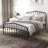 Bernitta Metal Slat Bed-731951220-731951227