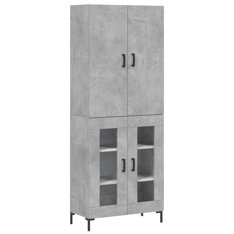 Melwin 69.5cm Sideboard, Concrete Grey