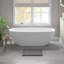 Tapis pour salle de bain 100% coton touffeté 3000 g / m² réversible - 24 po x 72 po