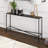Steel Rectangular Console Table -1557980677