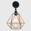 Harp 1 - Light Satin Black Geometric Pendant-31098907-31098906