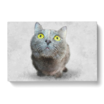 British Shorthair Cat Vol.4 - Wrapped Canvas Graphic Art