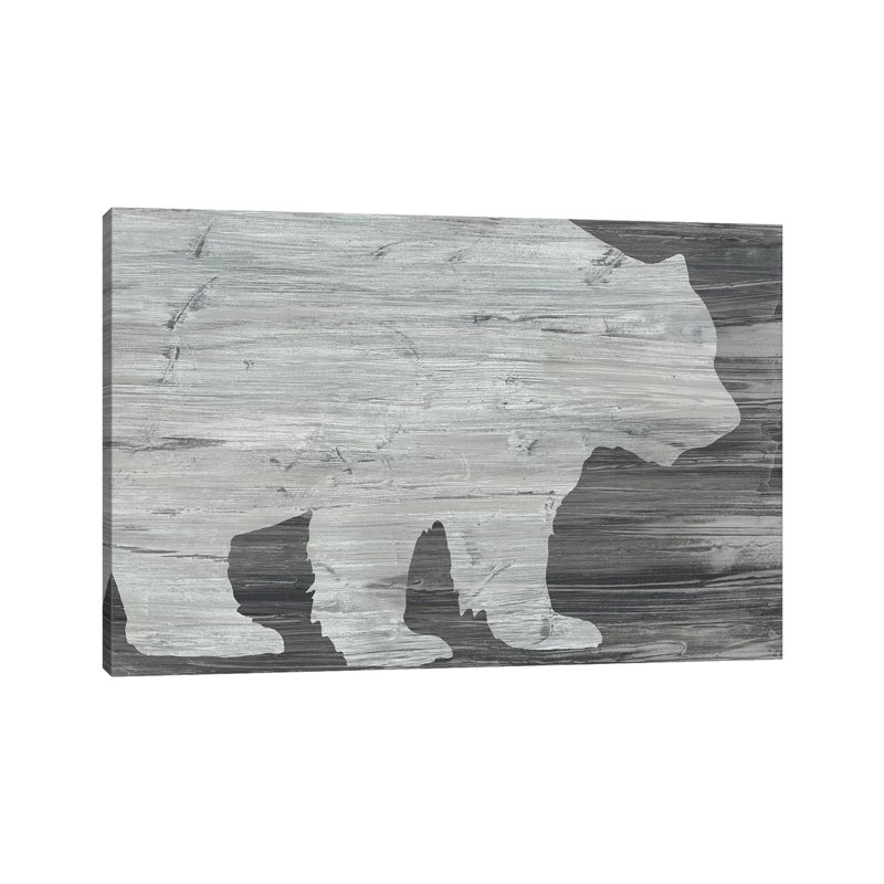 Vintage Plains Animals II by June Erica Vess - Wrapped Canvas Gallery-Wrapped Canvas Giclée, 20.32cm H x 20.32cm W
