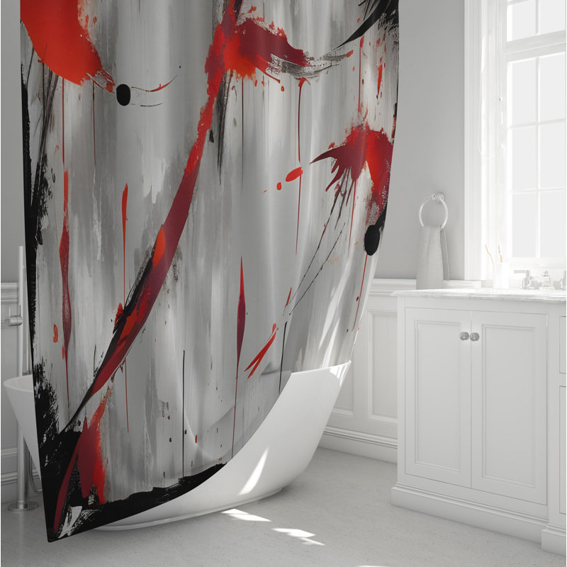 Rideau de douche Alfard, H 72 po x l 70 po