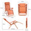 Verona Folding Zero Gravity Sun Lounger-109954500