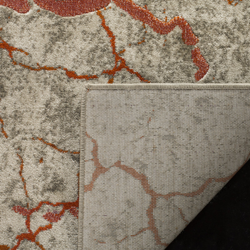 Sorrentino Porcello Performance Abstract Rug, Rectangle 8'2" x 11'