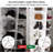 Kyrie 8-Tier Rotating Shoe Rack with 360° Carousel Design
