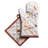 Maison D' Hermine Floral Cotton Potholder & Oven Mitt Set