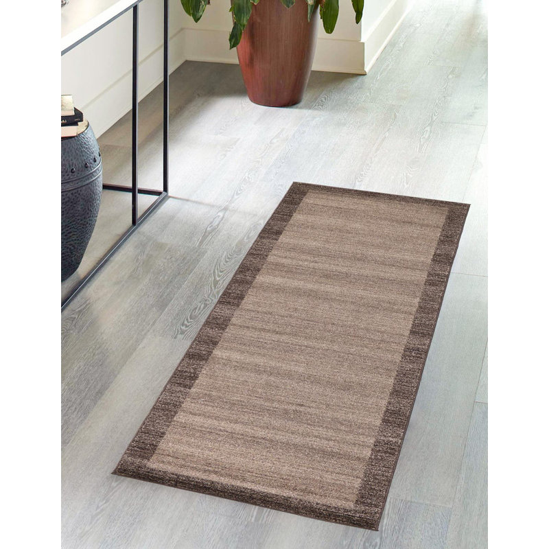 Hermina Brown Area Rug