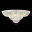 Petit Crystal Deluxe 27 Light 36in x 17in Flush Mount in Polished Gold with Clear Optic Crystals-1477032517-1477032519