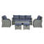 Canapé modulaire d'extérieur en rotin 3 pièces Dorrell-1302580474-1302580475