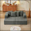Canapé modulaire en chenille-2133196531