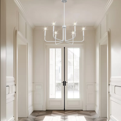 Lustre style industriel 6 lumières