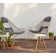 Area Outdoor Round Teak Side Table