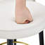 Ensemble de 2 chaises de bar rotatives 360 °-754062381