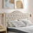 Upholstered Tufted Natural Linen Adjustable Headboard Bed with Adjustable Height for Bedroom, Full-477809307-477809284
