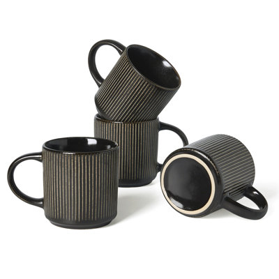 Black Ceramic Mug