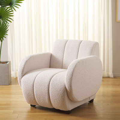 Fauteuil capitonné large de 26,8 po Kadiatu