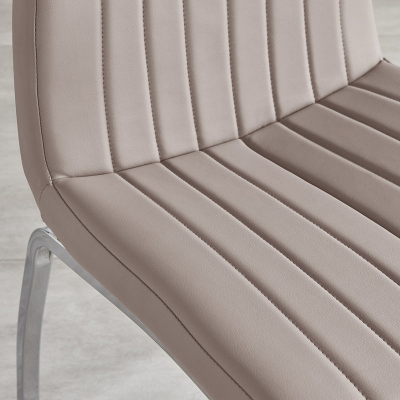 Chaise de salle à manger Simsbury, Beige