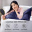 Ensemble de 2 taies d'oreiller en satin, 300 fils au pouce, GentleSoft ™-359644273-359644225