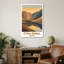 Cwm Idwal, Wales - Snowdonia Travel Poster: Romantic Cirque and Llyn Idwal Landscape Art. Giclee Print on Wrapped Canvas. Wall Art, Home Decor - Natural Landmarks, Wales 1 Piece Wrapped Canvas Wall Art-952621631