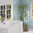 Habanera Decor 11-7/8 In. X 35-1/2 In. Fluted Ceramic Wall Tile-107305915